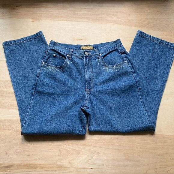 Ashley Stewart Retro High Waist Jeans - Picture 2 of 8